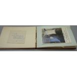 An autograph album including letters and photographs, Richard Attenborough, Robert Morley, Ronald