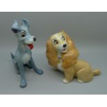 Wade blow up Lady and the Tramp figures (2)