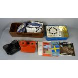 Two View-Master and a collection of slides