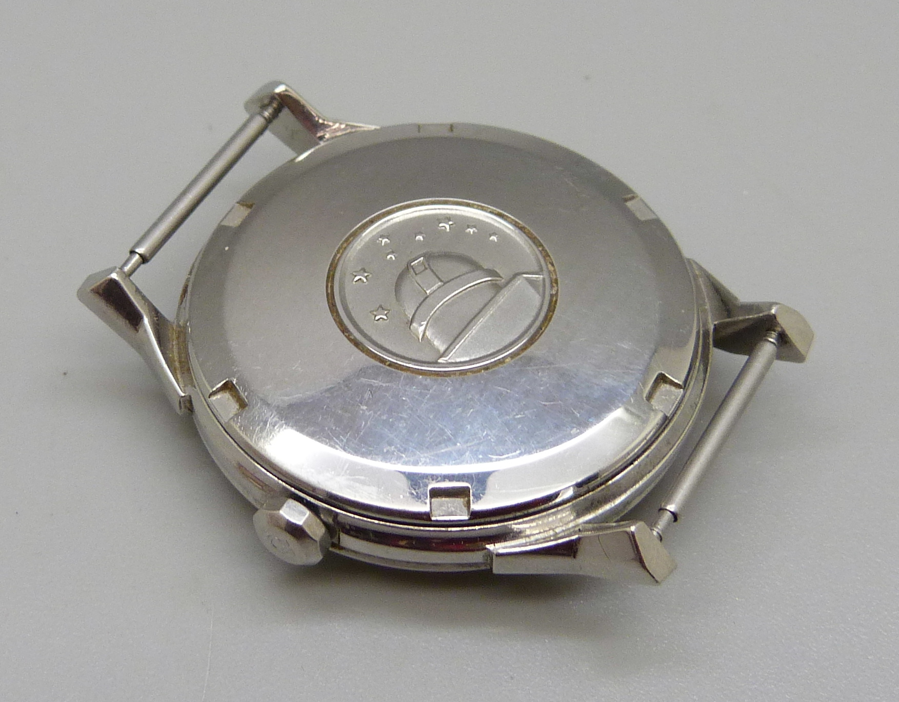 An Omega Constellation automatic chronometer wristwatch with pie pan dial, with original Omega glass - Image 4 of 7