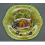 An Aynsley Orchard Gold sandwich plate, 26.5cm