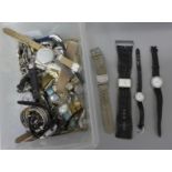 A collection of wristwatches