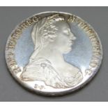 A 1780 Maria Theresia Thaler restrike