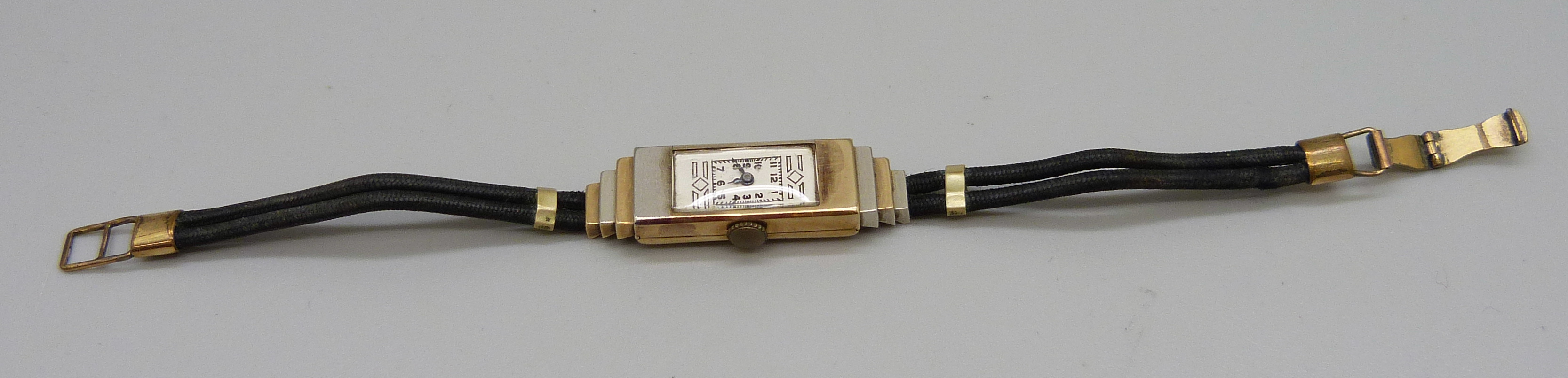 A lady's Art Deco 9ct gold cased Rolex wristwatch - Image 3 of 4