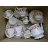 A Queen's Staffordshire tea set **PLEASE NOTE THIS LOT IS NOT ELIGIBLE FOR POSTING AND PACKING**