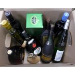 A collection of wines and spirits **PLEASE NOTE THIS LOT IS NOT ELIGIBLE FOR POSTING AND PACKING**