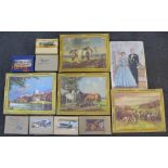 A collection of vintage puzzles