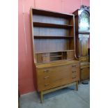 A Danish Bornholms Mobelfabrik teak room divider, designed by Johannes Sorth