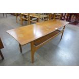 A Jentique teak coffee table