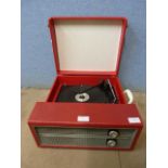 A vintage Fidelity record player