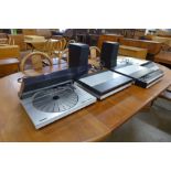 A Bang & Olufsen Beomaster 5500, including meter control panel 5500, Beocord 5500, Beogram 5500,