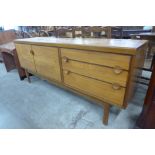 A teak sideboard