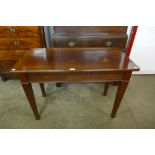 A Regency style mahogany serving table