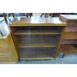 A small teak bookcase