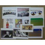 Twelve unframed advertising prints, Imperial Tobacco and Budweiser