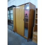 An Austin Suite teak wardrobe