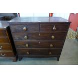 A Regency mahogany chest of drawers