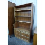 A Nathan teak bookcase