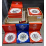 A collection of Hornsea Christmas plates, (47) (Ex shop stock)