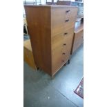 An Avalon teak chest of drawers