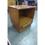 A G-Plan Fresco teak bedside cabinet