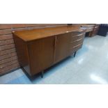 A teak sideboard