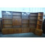 A large G-Plan Fresco teak wall unit