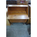 A teak bureau