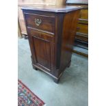 A Victorian mahogany pot cupboard