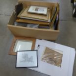 A collection of picture frames and mounts **PLEASE NOTE THIS LOT IS NOT ELIGIBLE FOR POSTING AND