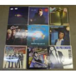 1980's LP records, Robert Palmer, New Wave, etc.