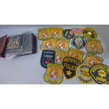 A collection of UK and foreign policing patches