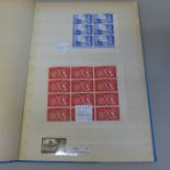 Stamps; an album of GB listed errors (36), often in positional blocks