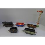 A collection of Hornby 0 gauge model rail