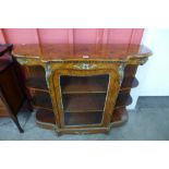 A French 19th Century style inlaid king wood and ormolu mounted credenza