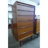 An Austin Suite teak chest of drawers