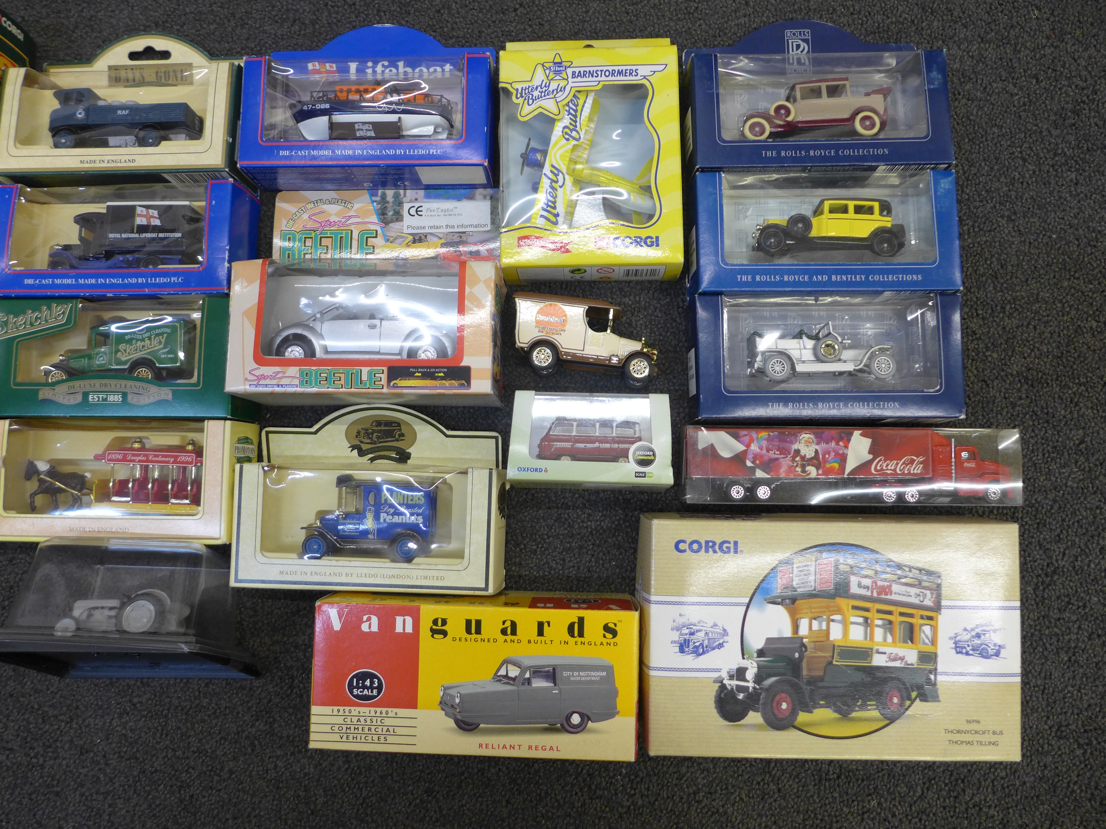 A collection of model vehicles including Corgi Eddie Stobart, all boxed - Image 2 of 3