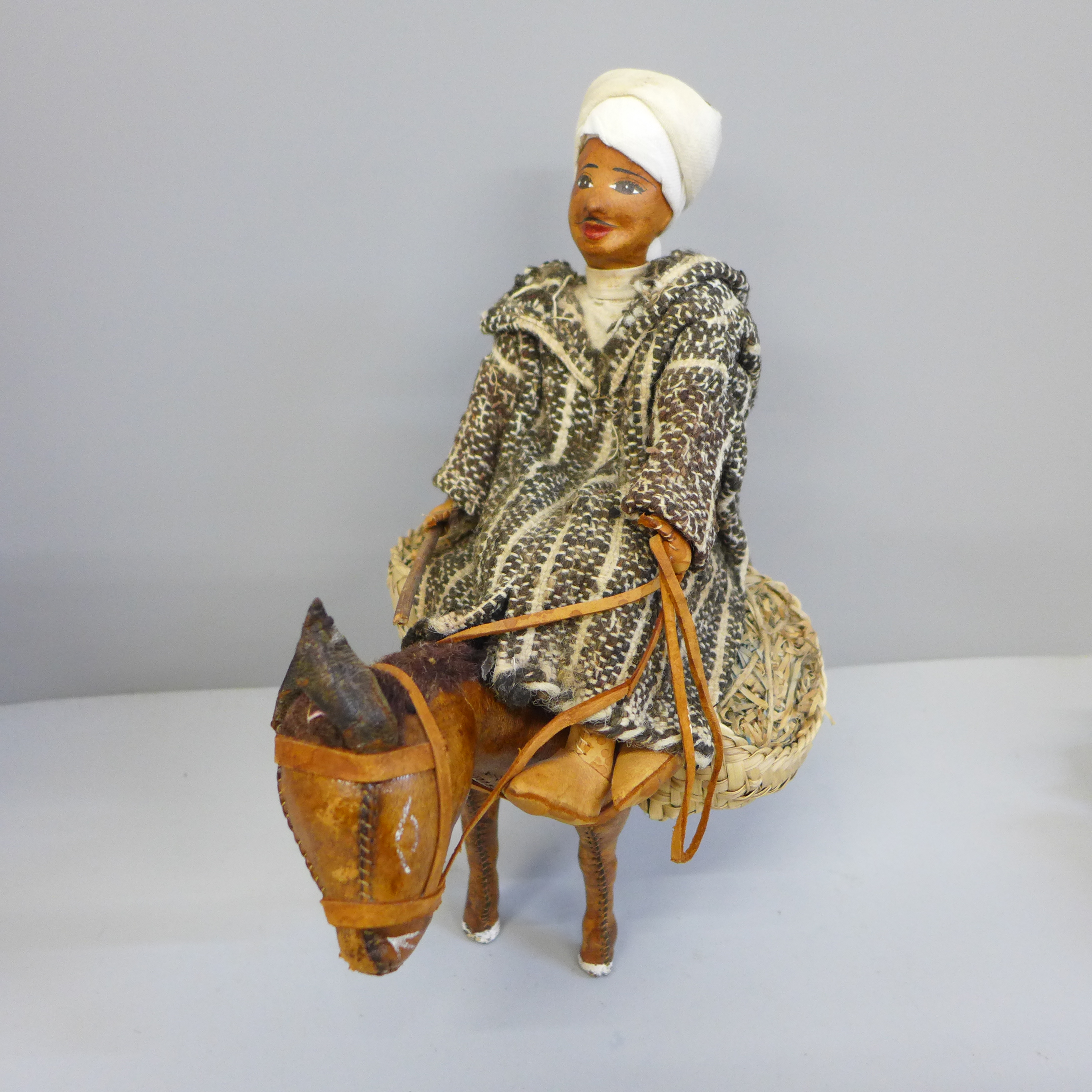 Two 1950's/1960's handmade dolls, from Morocco - Image 2 of 2