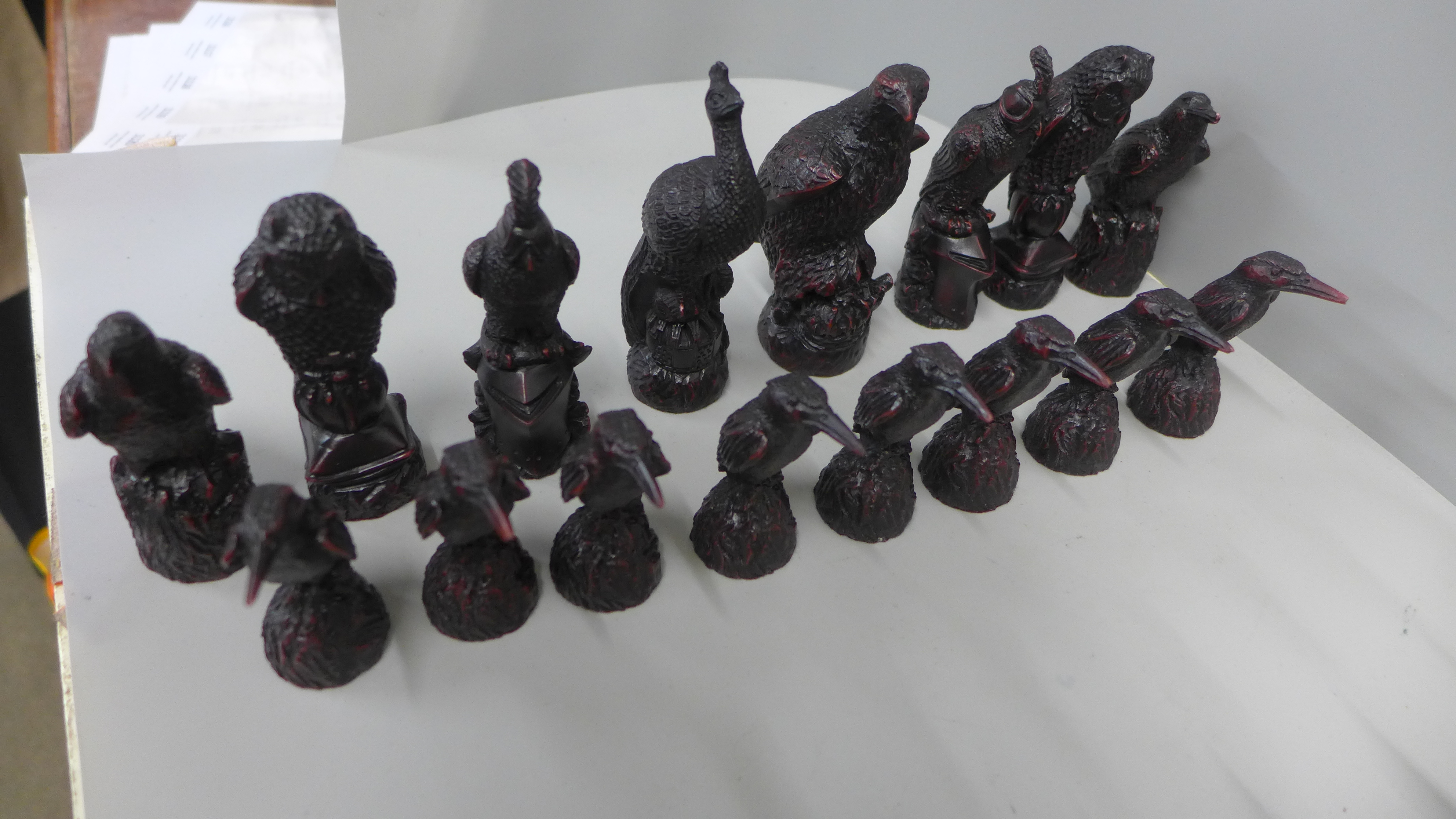 A Gino Ferrari bird themed chess set, boxed - Image 2 of 3