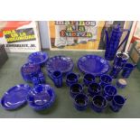 Portmeirion Blue Totem tea and dinnerwares **PLEASE NOTE THIS LOT IS NOT ELIGIBLE FOR POSTING AND