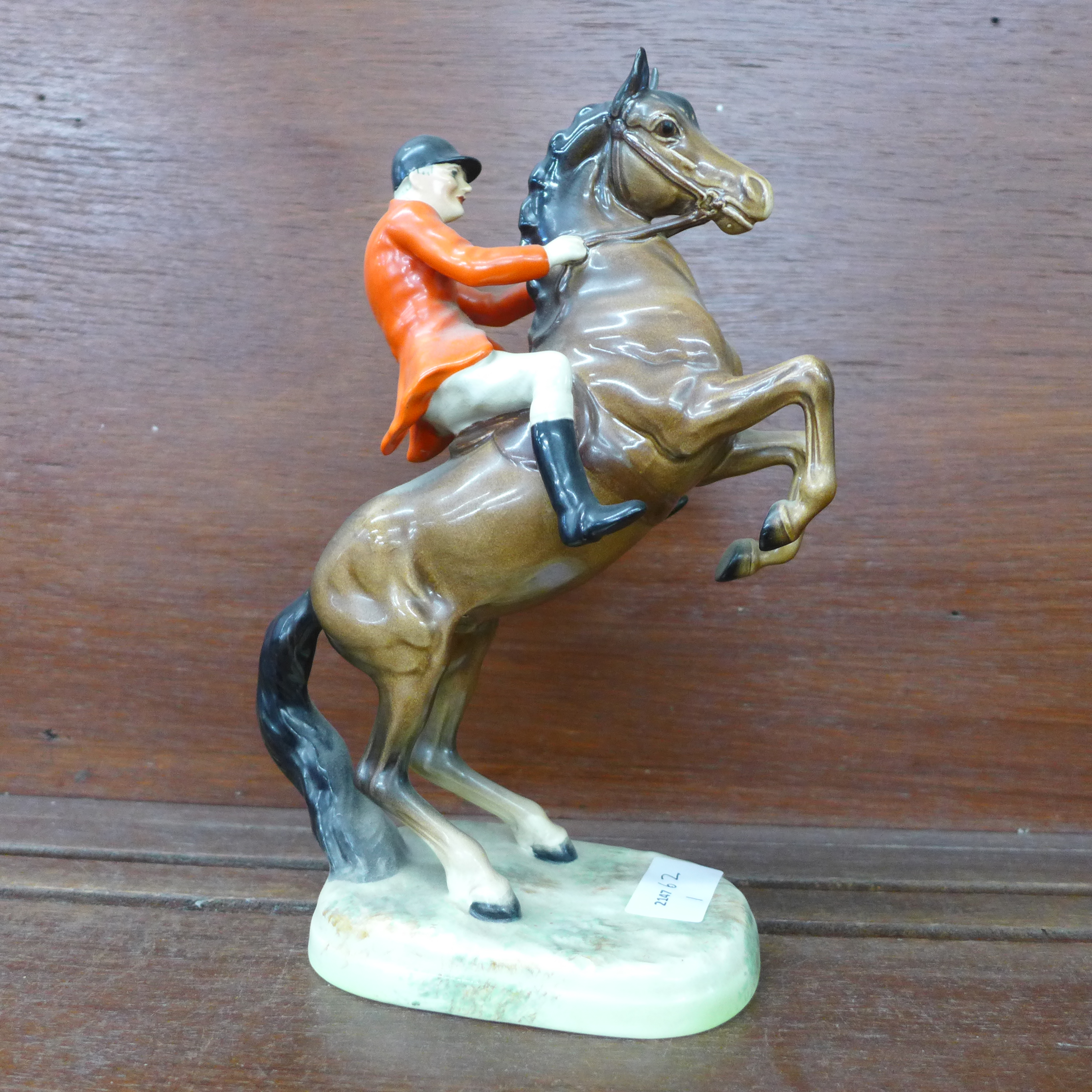 A Beswick figure of a huntsman, 868 back stamp - Image 2 of 3