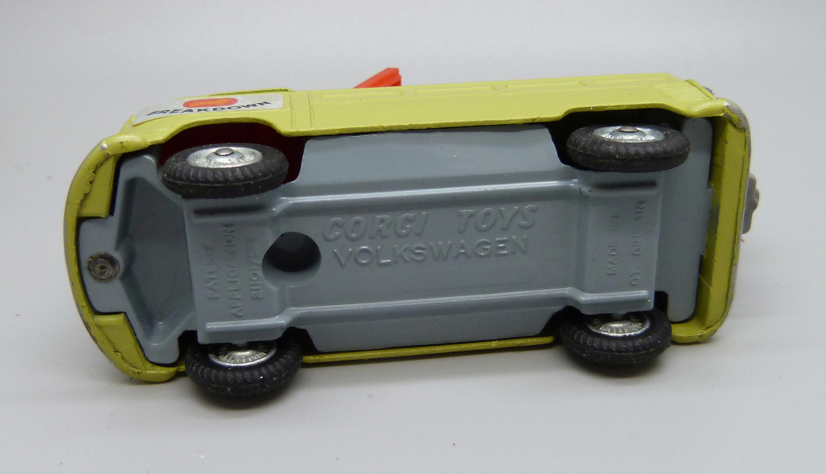 A Corgi Toys 490 Volkswagen Breakdown Truck, boxed, (old shop stock) - Image 5 of 5