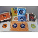 A collection of 1960's and 1970's 7" singles, pop, beat, rock and rock n roll