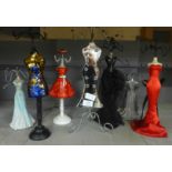 Seven figural dressing table tidies **PLEASE NOTE THIS LOT IS NOT ELIGIBLE FOR POSTING AND PACKING**