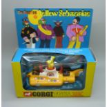 A Corgi Toys 803 The Beatles Yellow Submarine, boxed, (old shop stock)