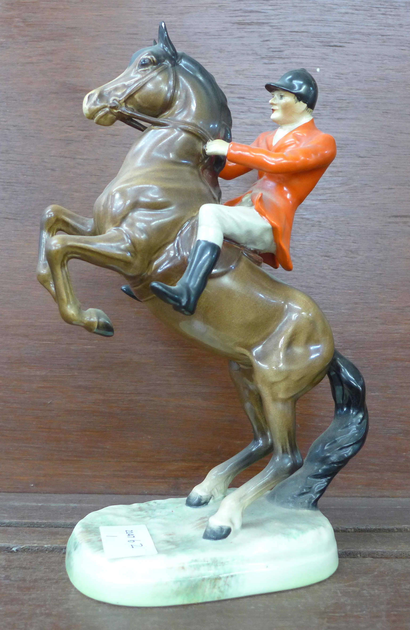 A Beswick figure of a huntsman, 868 back stamp