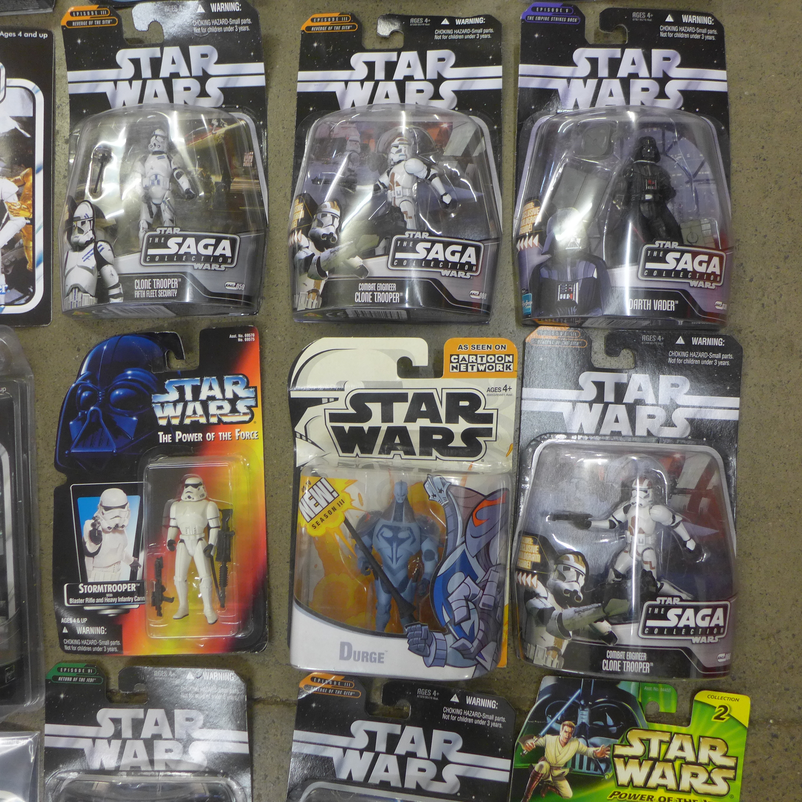 Star Wars The Saga Collection figures (12) and seven others - Image 4 of 5