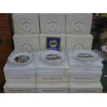 Two boxes of Royal Worcester Christmas collectors plates **PLEASE NOTE THIS LOT IS NOT ELIGIBLE