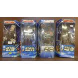 Four Hasbro Star Wars figures