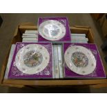 A collection of Royal Doulton Valentine's Day plates, boxed **PLEASE NOTE THIS LOT IS NOT ELIGIBLE